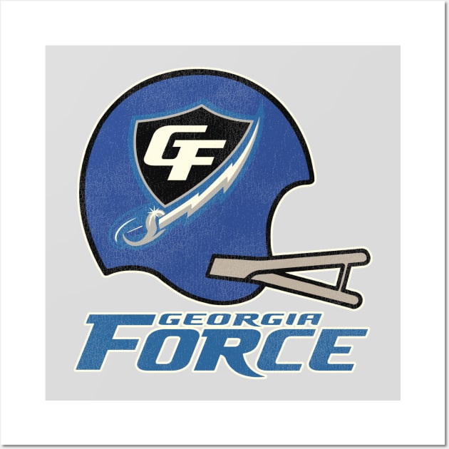 Defunct Georgia Force Football Team Wall Art by Defunctland